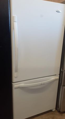 Whirlpool Bottom Freezer  White Refrigerator
