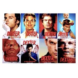 Dexter: Seasons 1-8 (DVD, 2016, 24-Disc Set)