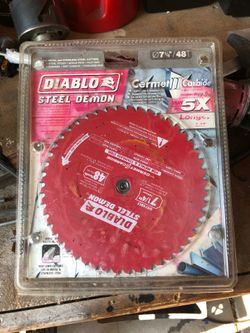 Carbide blade