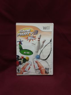 Game Party 3 Nintendo Wii Video Game