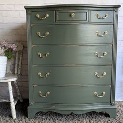 Awesome Shabby Distressed Solid Wood Dresser 