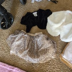 5T Girl Tutu And Velvet Top