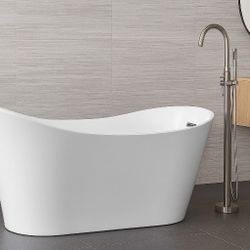 New Bathtub.                                                                                        Bathroom Vanity 