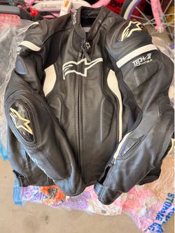 Alpinestars Leather Motorcycle Jacket