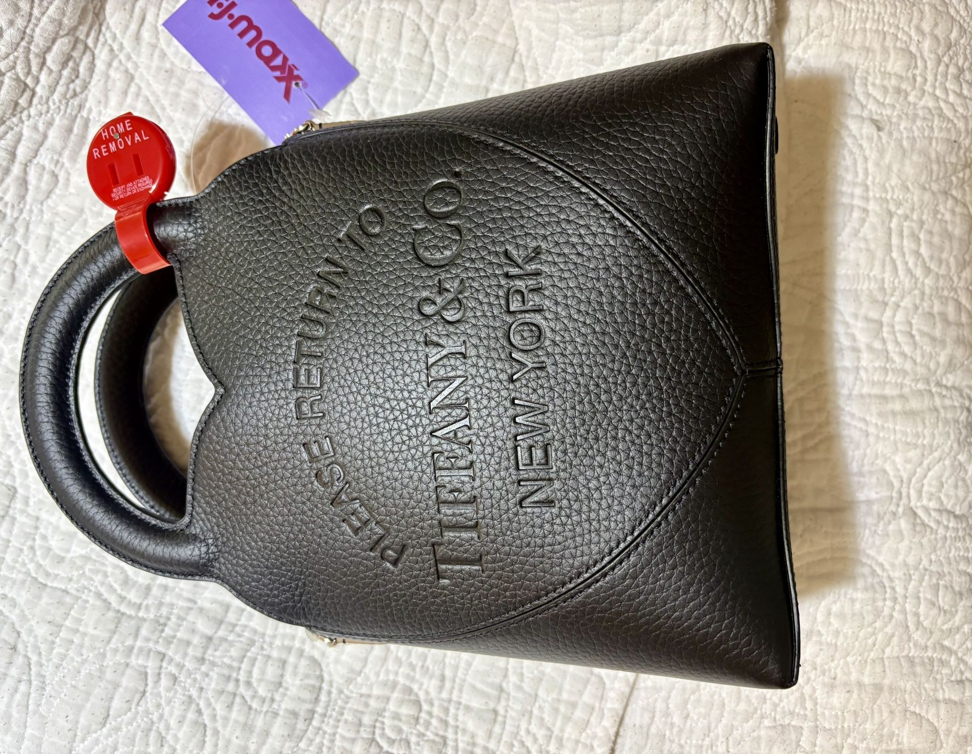 Tiffany & Co Black Heart purse