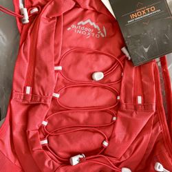 **NEW** INOXTO Lightweight Hydration Backpack - Trail Running/Hiking Vest (Red)