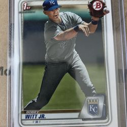 2020 Bowman Baseball Bobby Witt Jr 1st Paper