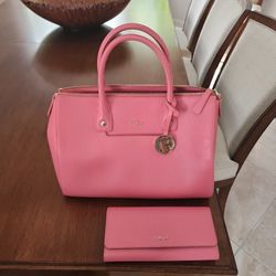 Authentic Furla Bag And Wallet