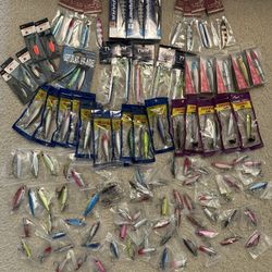 Brand New 110 Pieces of Lures Baits Metal Jigs