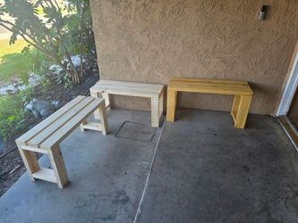 Porch benches