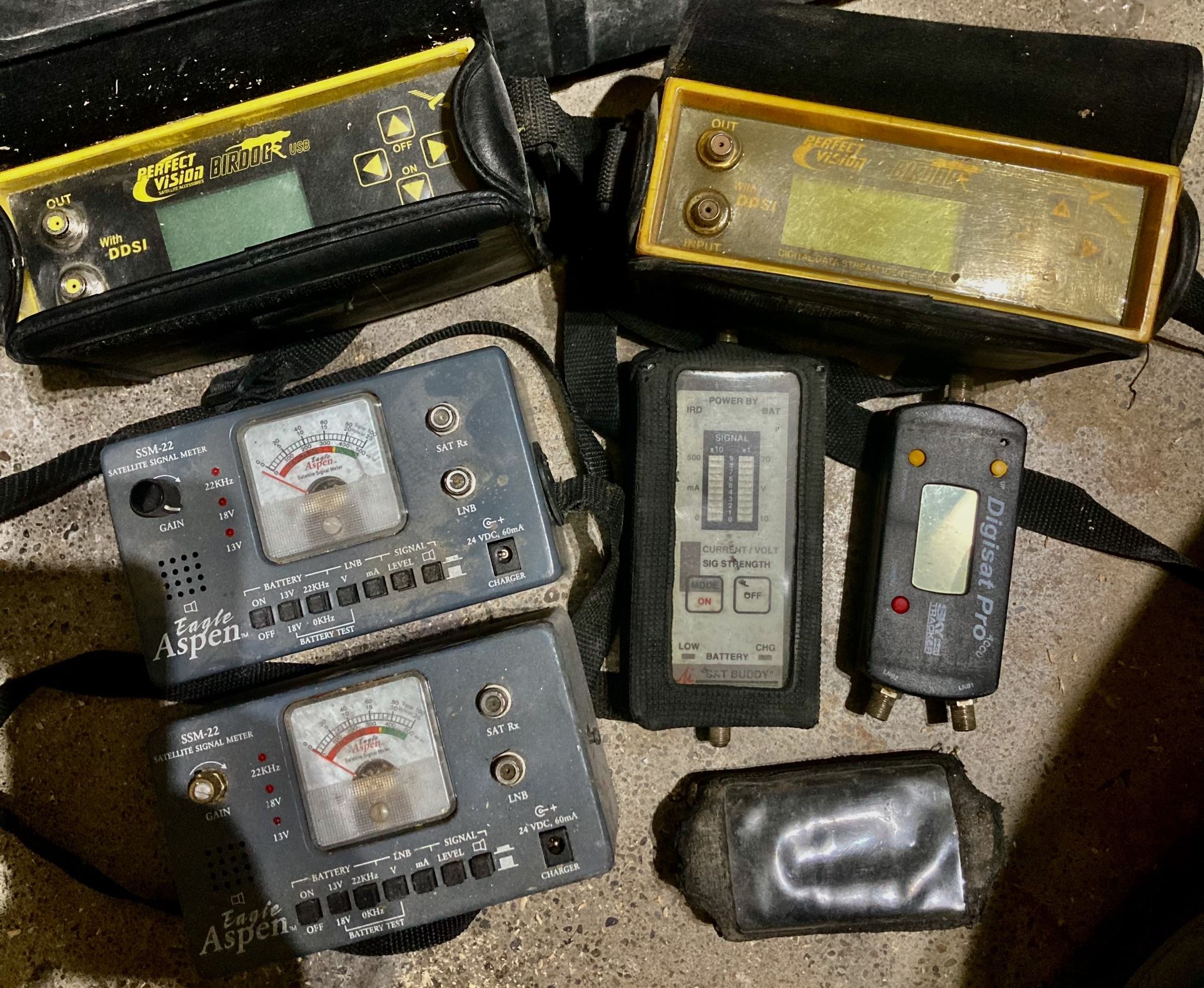 Satellite TV Signal Meters
