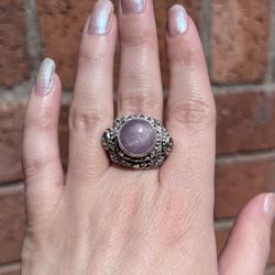 Kunzite Ring 
