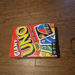 Giant Uno Cards