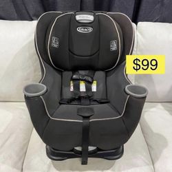 Graco convertible recliner baby kid car seat carseat double facing