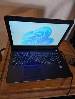 HP 15 Z BOOK Intel i7 CPU 16GB Ram 512GB SSD GPU: NVIDIA Graphics.