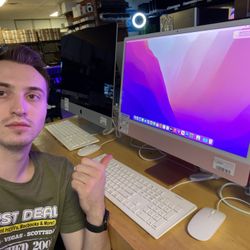 24” iMac Desktop Computer with M1 - 8GB - 256GB Flash 