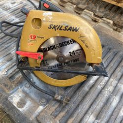 Skil saw 7 1/4 inch circular saw
