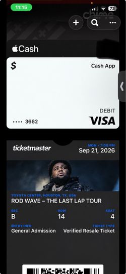 Rod Wave The Last Lap Tour Ticket