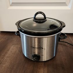 Crock-Pot Model SCR300-SS Manual Slow Cooker, 3 Quarts, works great