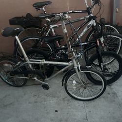 4 Bikes For Sale Trek Mountain Bike Bmx Folding Bike Road Bike Gt 