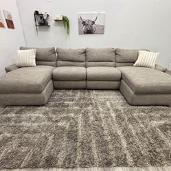 Gray Sectional Couch - Free Delivery 