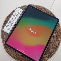 Apple iPad Pro 12.9 Inch 6th Gen M2 Chip Tablet - Pay $1 DOWN AVAILABLE - NO CREDIT NEEDED