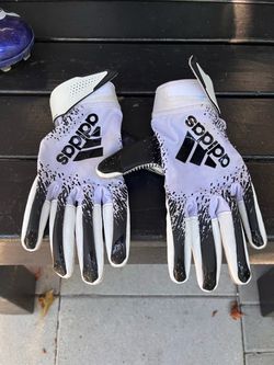Football gloves and knee pads