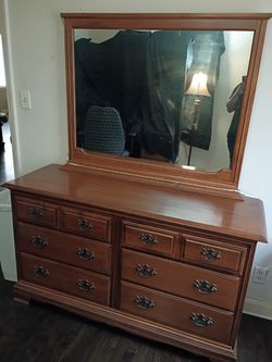 Heywood Wakefield Mirror Dresser