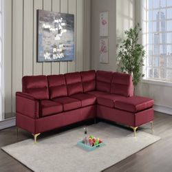 Red Sectional