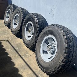 Ford Bronco, F-150 Wheels and Tires 5x5.5 15”