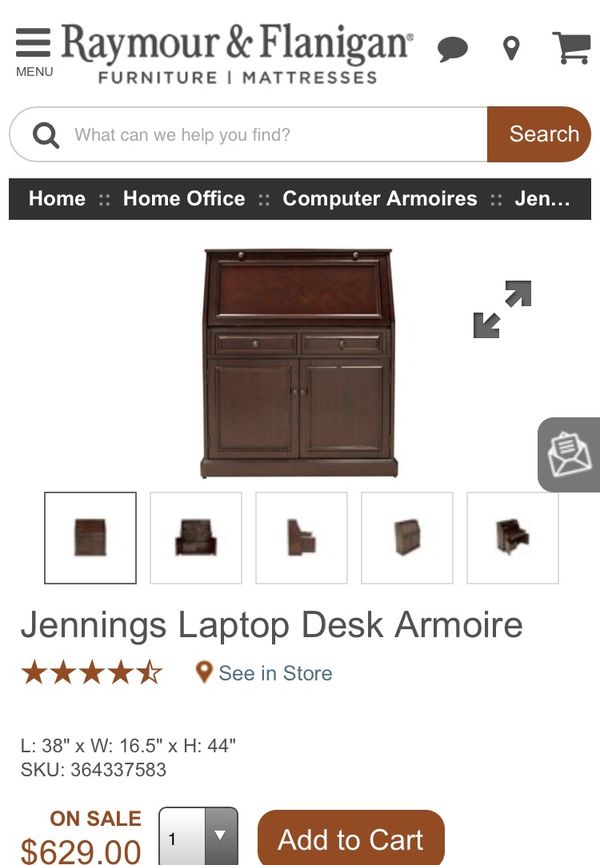 Raymour Flanigan Armoire Desk For In Ronkonkoma Ny Offerup Open In The Appcontinue To Mobile Website