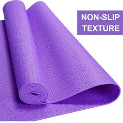 5 Pcs 3 mm Thick Yoga Mat Exercise Workout Mat Non Slip Fitness Yoga Pad for Women Gym Home Yoga Pilates