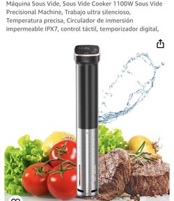 Máquina Sous Vide, Sous Vide Cooker 1100W