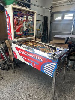 Captain Fantastic Pinball Machine Elton John!