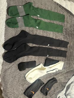 3 Pair NEW Soccer Socks 1 Pair Shin Guard Nylon 