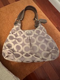 Coach purse with storage bag