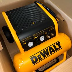 This item is a DEWALT D55146 4.5-Gallon Portable Electric Air Compressor.