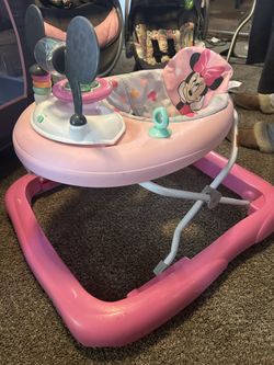 Baby Girl Play Time High Chair Walker Swing