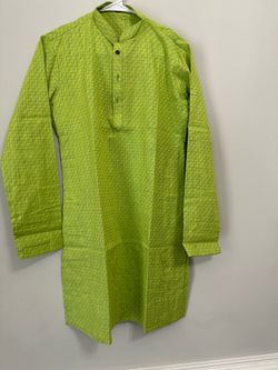 Indian Traditional Young boys Green Kurta