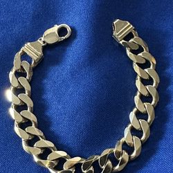 Sterling Silver P.LUX Gold Plated Bracelet 