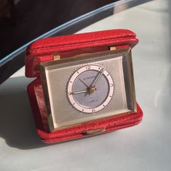 Vintage EUROPA 7 Jewel Compartment Alarm Clock