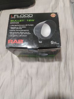 RAB Lighting LFlood Bullet 12W LED Floodlight Bronze
