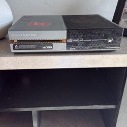 Xbox With Games And Head  Set And One Controller 