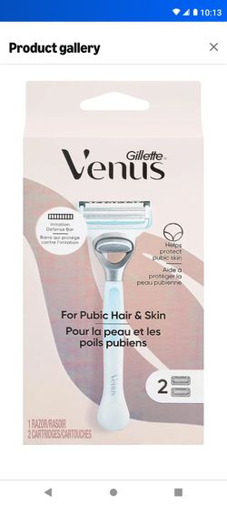 Venus razor for sensitive areas