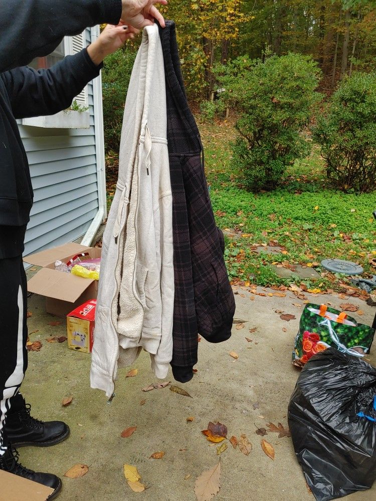 Winter Hoodies Fleece Lined