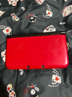 Selling as-is Modded red 3ds xl