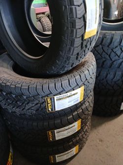 New set of tires 35 1250 20 lt