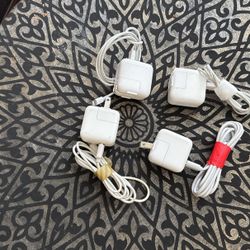 4 Original chargers for iPad 