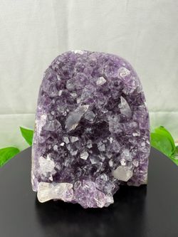 Crystal Amethyst and Calcite Cluster