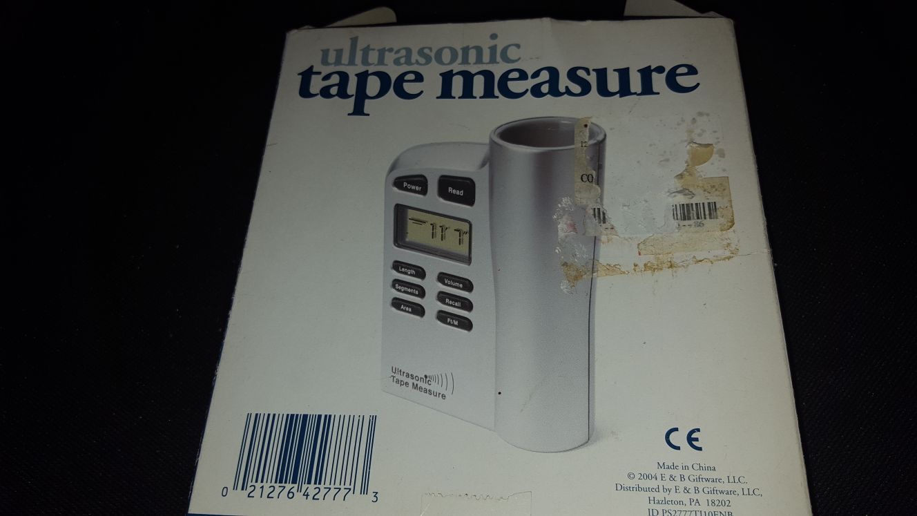 Tape measure ultrasonic make a offer